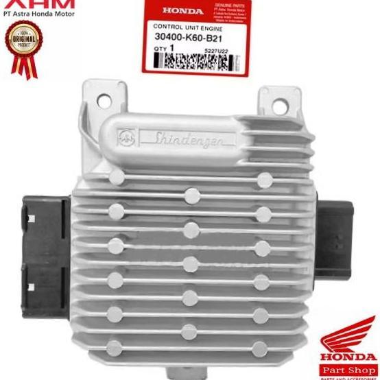 30400-B60-B21 Ecu Ecm Vario 125 Led Old 2015 2017 Tipe Non Idling Stop Asli Motorcycle