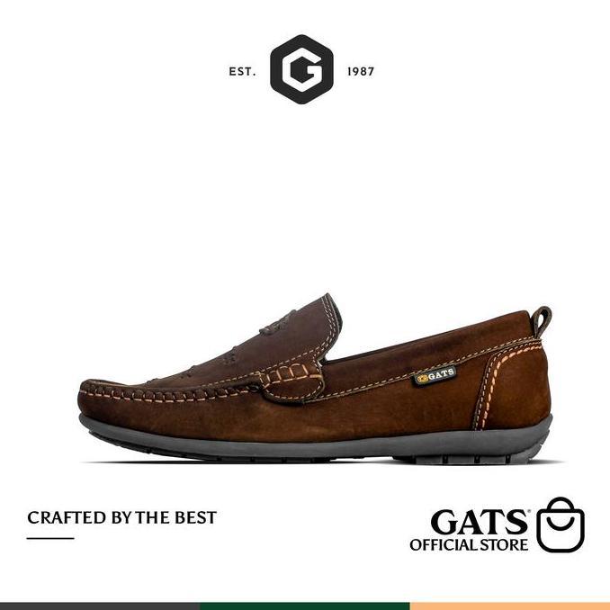 GATS - HK 5 - Sepatu Pria Slip On Casual