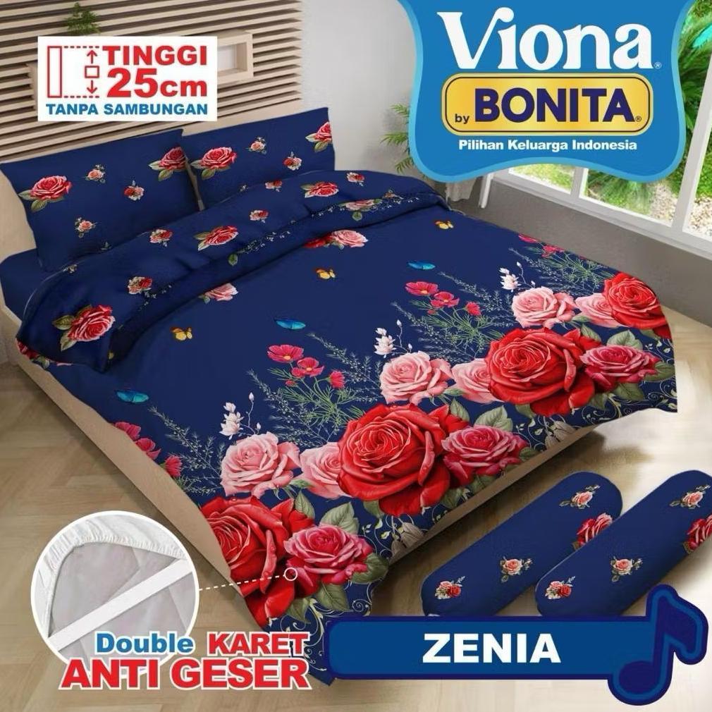 Bc Viona By Bonita Only Bedcover Uk.180X200 Tidak Pakai Sprei