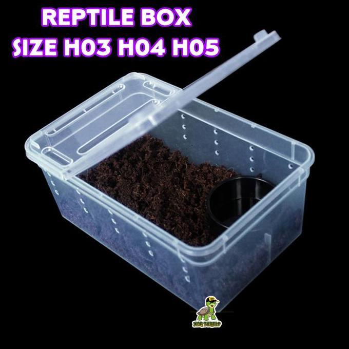 KANDANG REPTIL LEOPARD GECKO BALLPYTHON CROCODILE SKINK BERBAGAI UKURA