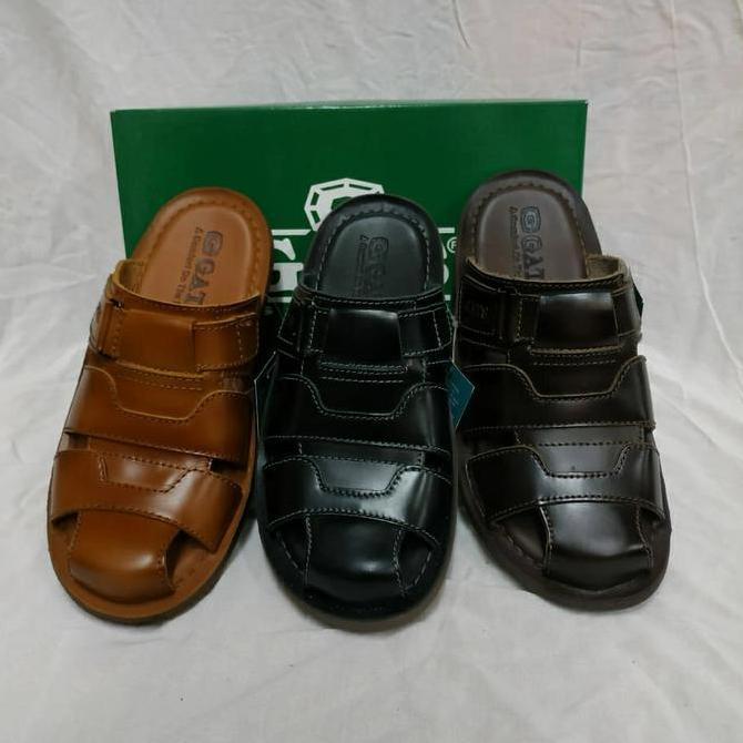 SEPATU SANDAL PRIA KULIT GATS HG 061 ORINAL