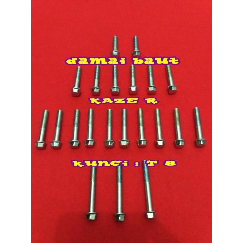 Baut Block Mesin Kaze R Premium