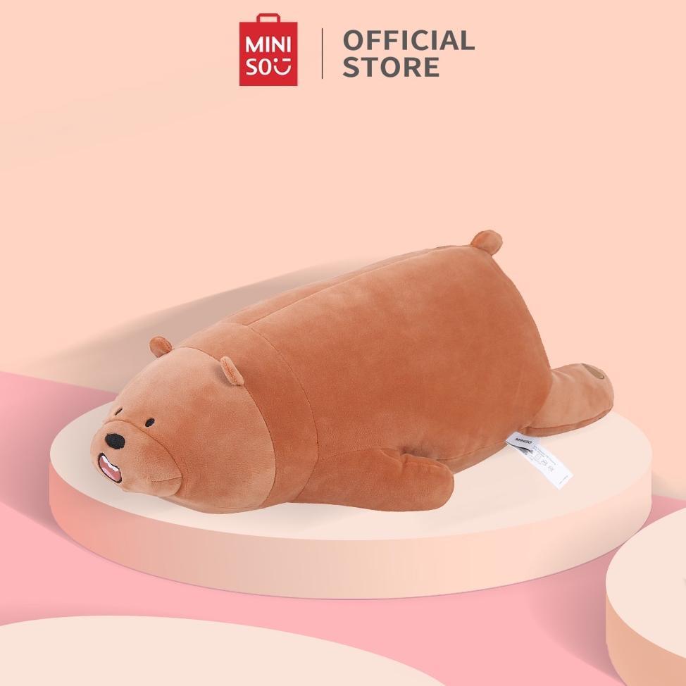 KUALITAS SUPER` MINISO TOY - Miniso x We Bare Bear Boneka Mewah Mainan Plush Toy Boneka Besar 54cm/8