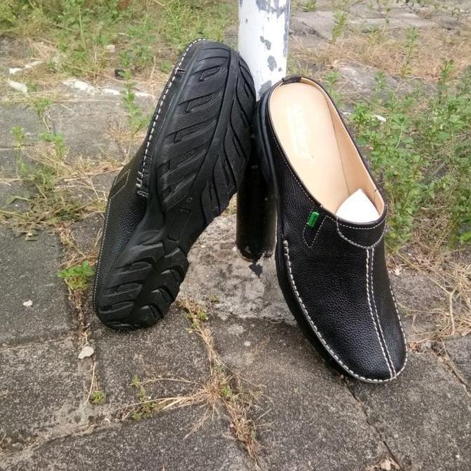 Sandal Slop Kulit Asli Murah Sepatu Sandal Pria Murah Kulit Kickers