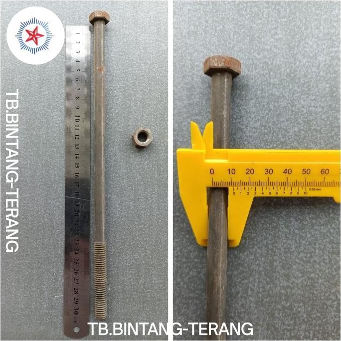 Mur Baut Kunci Pas 19 Panjang 30 Cm Terbaru