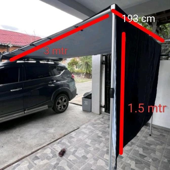 SIDE AWNING /AWNING MOBIL MURAH CAMPING ORIGINAL DAN TERPERCAYA