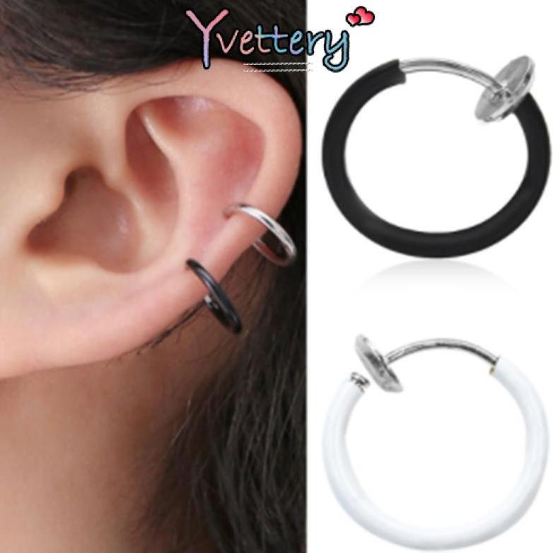 TERBARU` COD 1 Pcs Anting Ring Jepit/Anting Jepit/Anting Non Tindik/Anting Bulat Jepit/Anting Bulat 