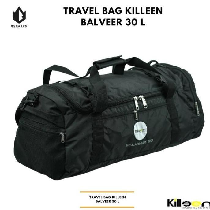 TAS RANSEL / TAS DUFFLE / TRAVEL BAG KILLEEN BALVEER 30-60 L - DETAIL PADA DESKRIPSI Duffel/Weekende