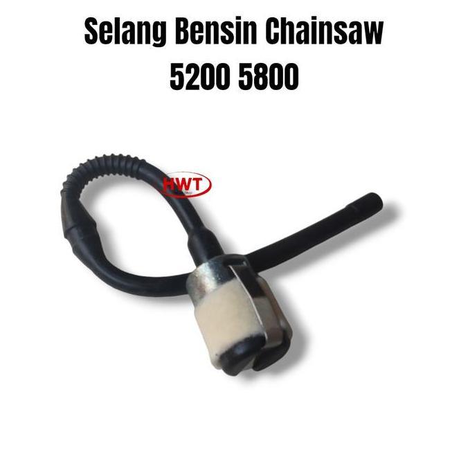 Promo Fuel Pipe Assy Selang Bensin Chainsaw Senso Mini 5200 5800 Diskon