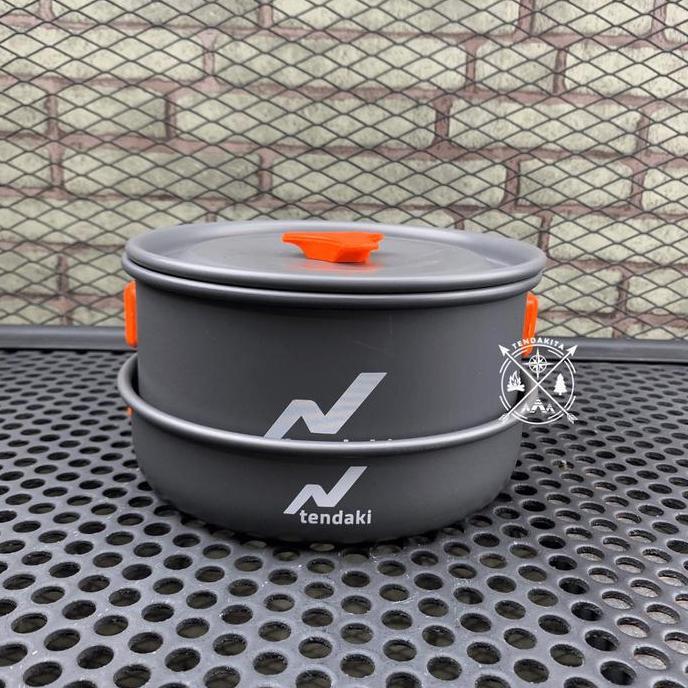 -COOKING SET TENDAKI TC311 | TC 308 | ALAT MASAK SET | NESTING | NESTING CAMPING | COOKING SET CAMPI