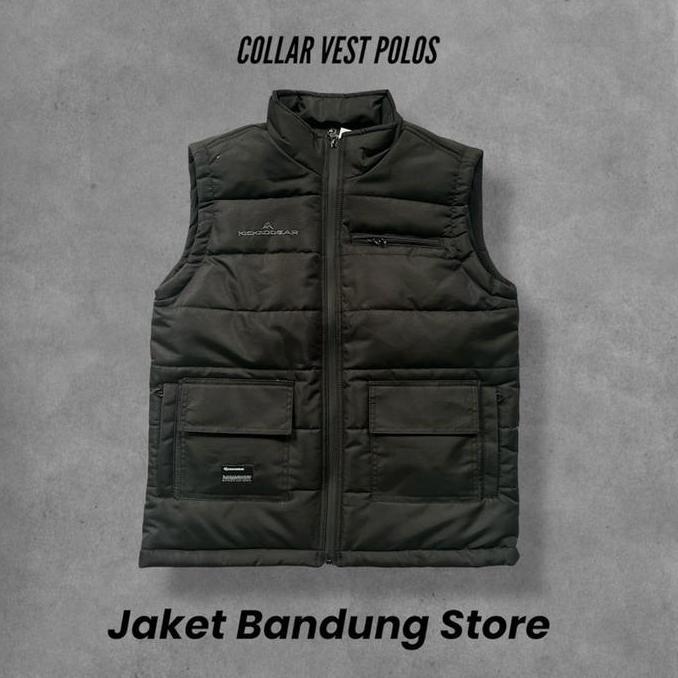 COLLAR VEST-ROMPI TANPA TOPI-ROMPI POLOS-ROMPI PRIA-ROMPI WATERPROOF -ROMPI SAKU-ROMPI MOTOR-KSGR-KI