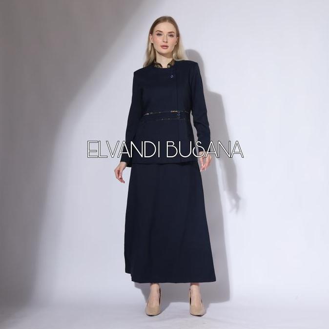 Setelan jas wanita / Seragam kerja blazer wanita / Seragam guru / Setelan baju guru wanita - 7007 Bi