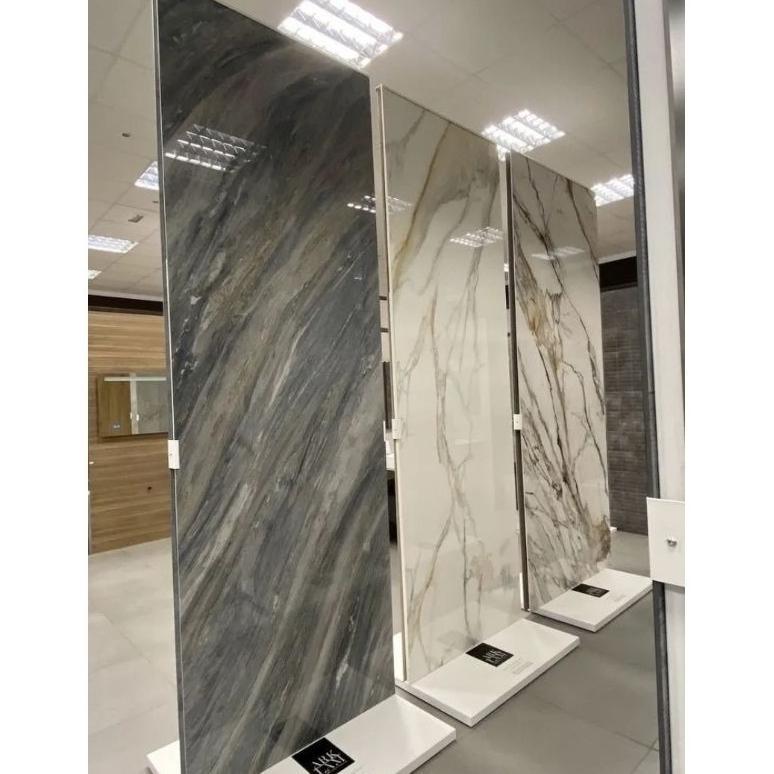 UV Marmer Board PVC Marmer Sheet Backdrop TV Dekoratif Dinding