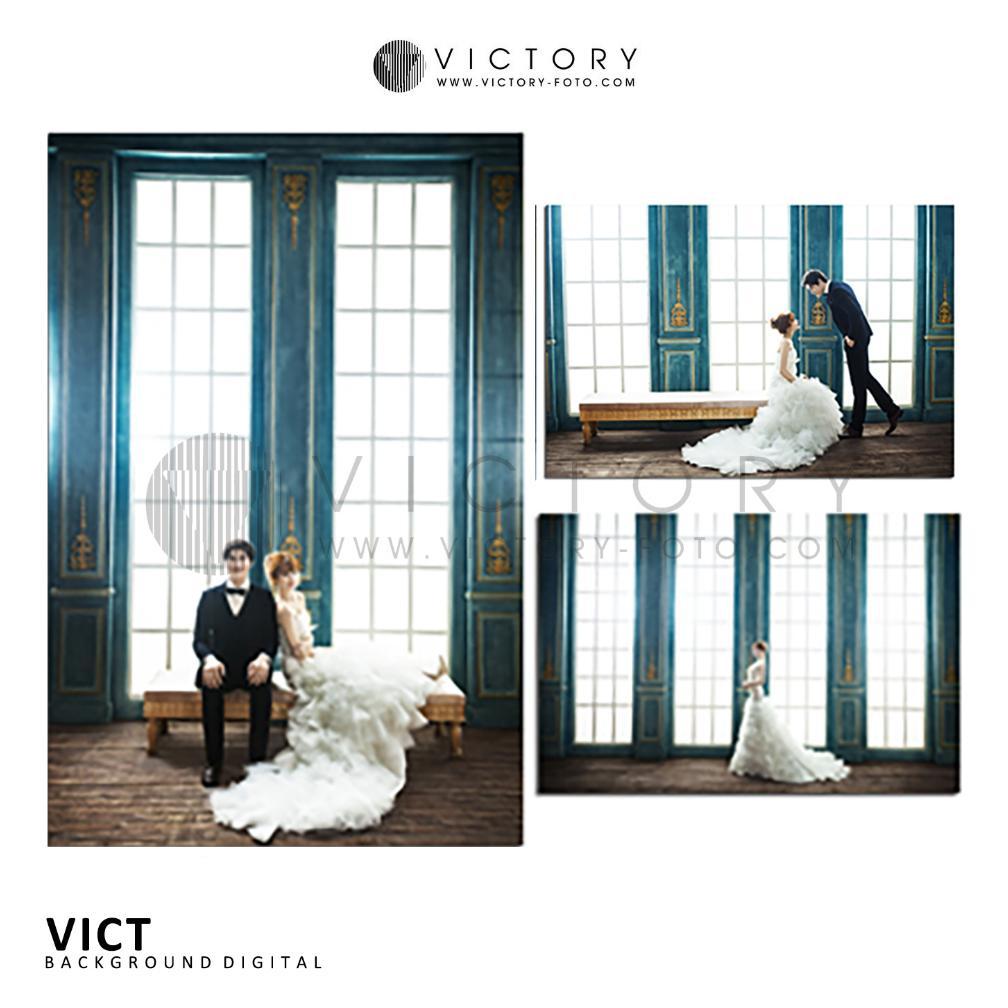 VICT Background Digital ukuran 3x6m, Background Wisuda