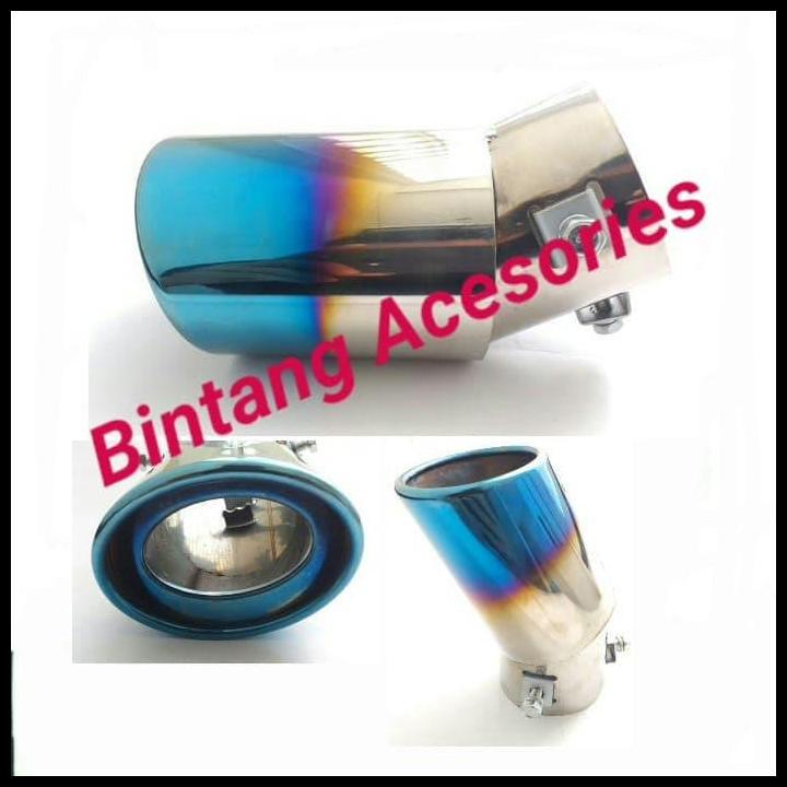 GRATIS ONGKIR MUFLER BUNTUT KNALPOT MOBIL ALL NEW AVANZA VELOZ 2022 RACING PELANGI 