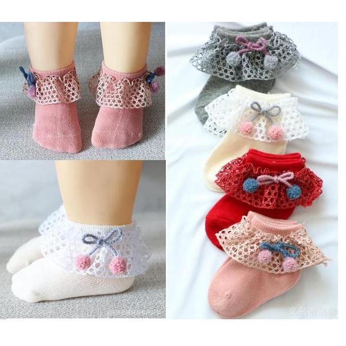 Kaos Kaki Bayi perempuan / Kaos Kaki Anak perempuan