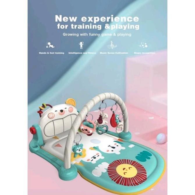 Ready Right Start Double Side Piano Gym / Playmat Bayi