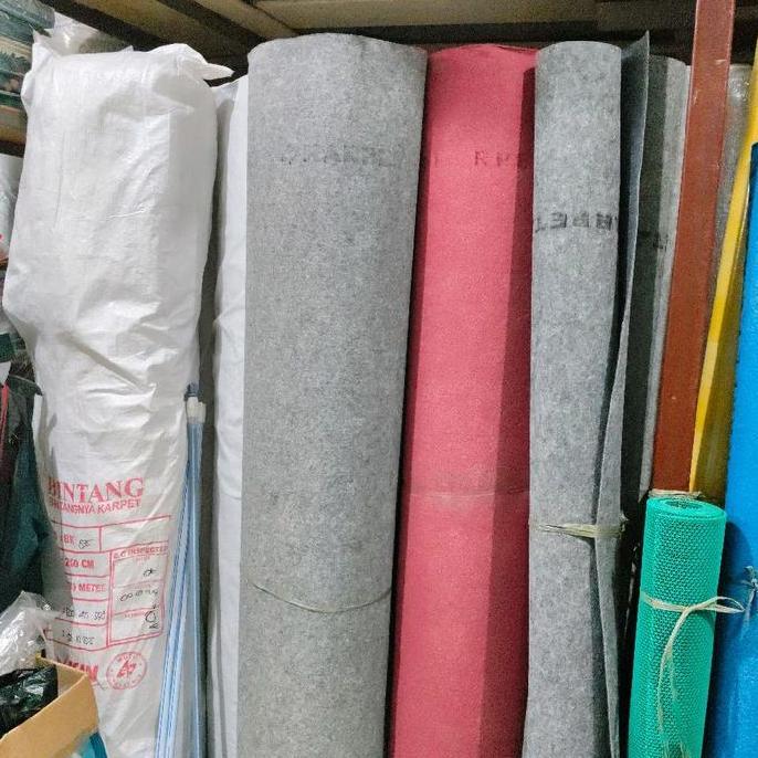 karpet Bludru polos meteran Bintang [ 1roll ] murah