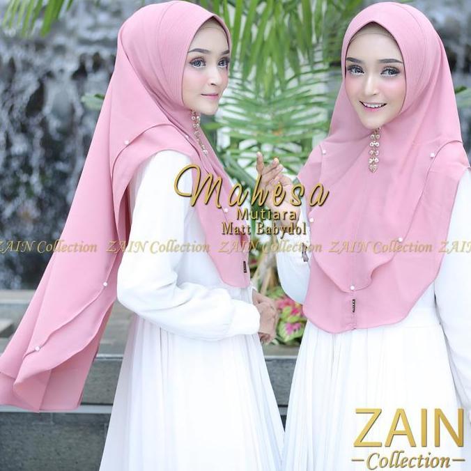 Jilbab Syari Khimar Mahessa Original Zain Collection