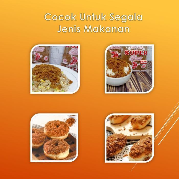 Abon Sapi Asli Super Cap Elang 250G Asli Boyolali - Abon Sapi Super