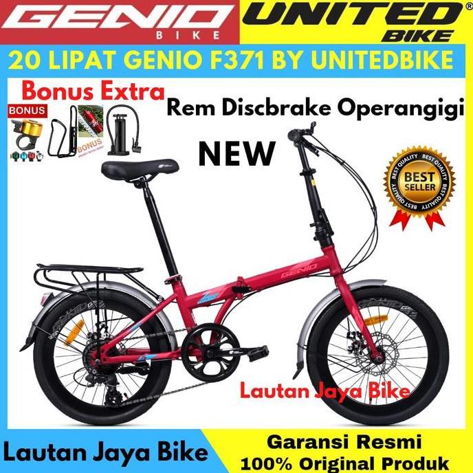 Sepeda Lipat 20 Genio F371 By United New