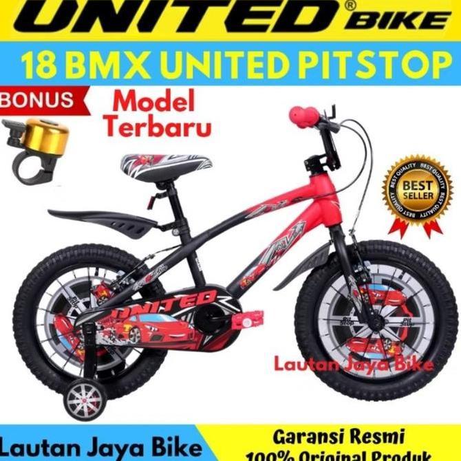 Sepeda Bmx Anak Laki Laki 18 Inch United Pitstop