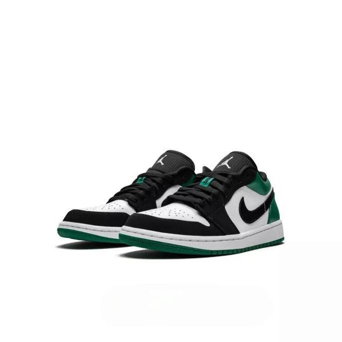Sepatu Nike Air Jordan 1 Low - Black Mystic Green