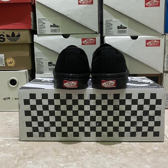 Vans skate authentic black black (Resmi PT NAVYA)