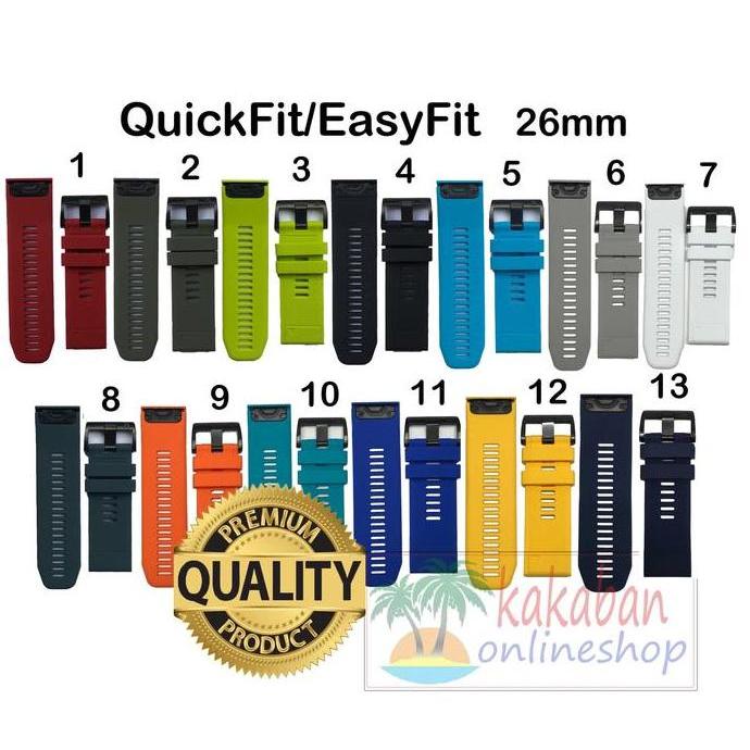 ORIGINAL Strap Band Garmin QuickFit 26mm for Fenix 5X,Fenix 3,D2 Bravo