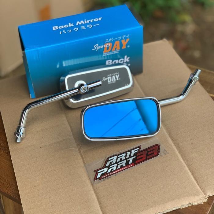 Spion Tanduk Spion Model Tanduk Model Daytona Crom Kaca Spion Day Tanduk Oval Dan Kotak Universal Or