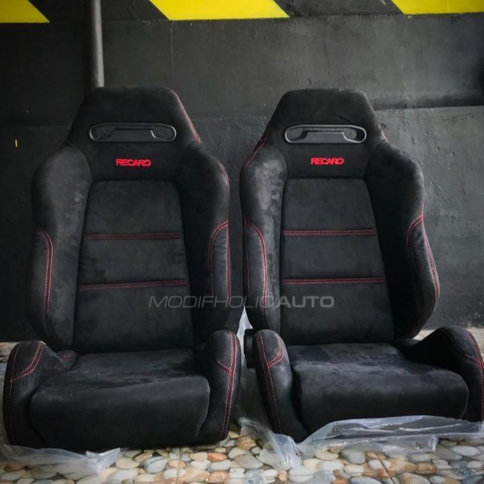 Jok Racing Recaro Sr3 Bahan Suede Universal Original Dan Terpercaya