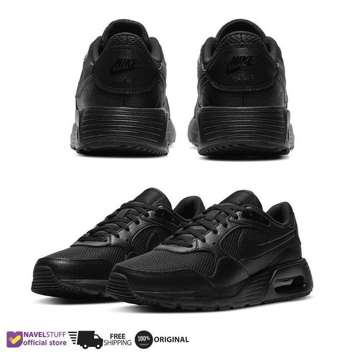 NIKE Air Max Sc Triple Full Black/Black Orinal Resmi BNIB