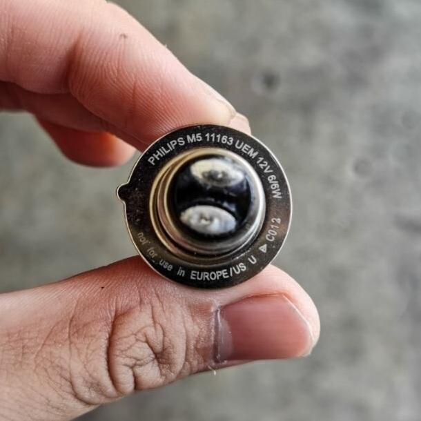 Promo Terbaru 24H Ship-Cod Original 100% Lampu Motor Philips Lampu Utama Led H6 Lampu Led Depan Moto