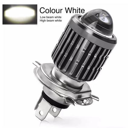 Terbaru Lampu Depan Led H4 Laser  Lampu Led Laser Lampu Utama Motor Mobil 2 Warna Hi  Loo 20 Watt   