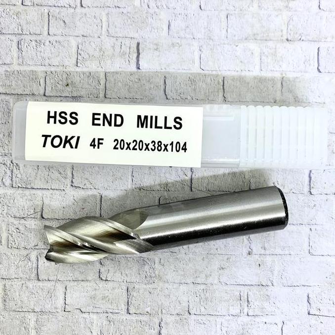Endmill HSS 20 mm merk Toki Baru Endmill 20mm