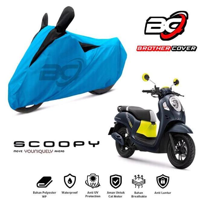 DISKON SARUNG MOTOR SCOOPY COVER MOTOR SCOOPY PENUTUP MOTOR SCOOPY WATERPROOF PENUTUP & SARUNG SEPED