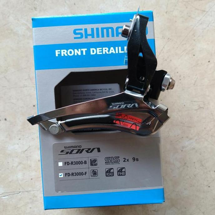 FD front derailleur shimano original SORA R3000 F braze on sepeda roadbike lipat