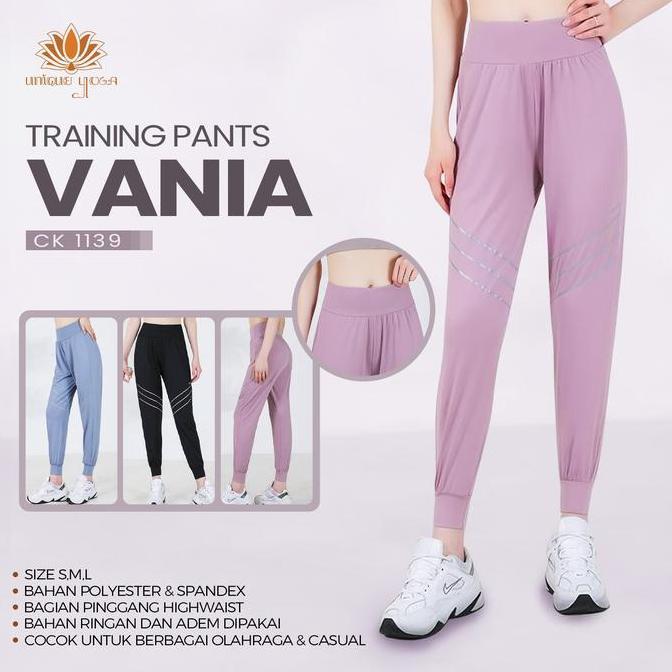Celana Training Jogger Wanita / Harem Yoga Pant Emilie / Celana Senam
