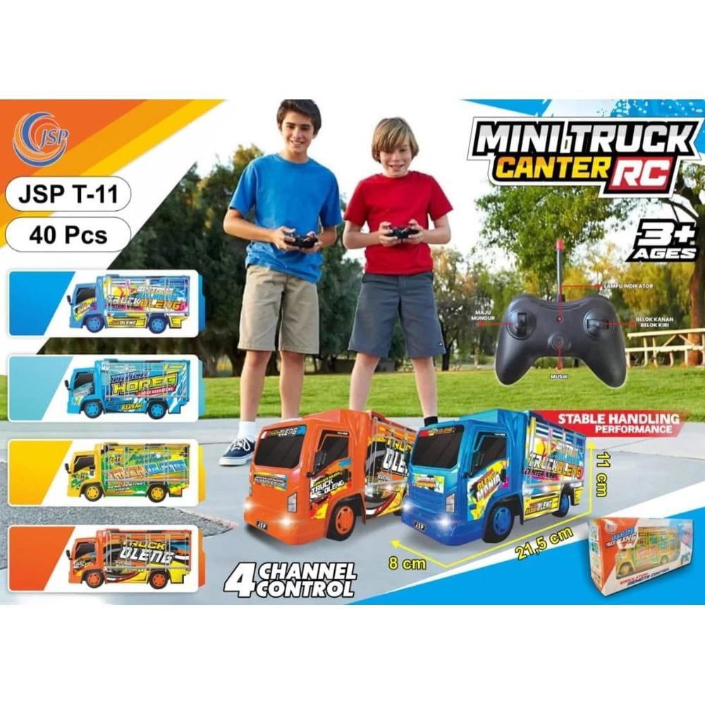 HOT DEALS MAINAN ANAK TRUCK OLENG MINI RC REMOTE CONTROL TRUCK TOY JSP T11 / MAINAN ANAK RC CAS REMO