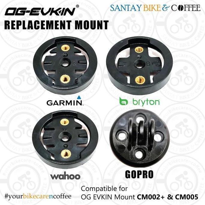 Cyclocomp Replacement Mount untuk Garmin Bryton Wahoo Gopro