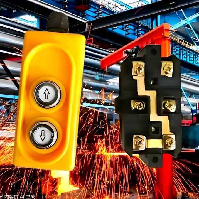 HOIST SWITCH BUTTON SAKLAR REMOTE CONTROL ELECTRIC WINCH 220V DAN SUKU CADANG SPARE PARTS COMPLETE O
