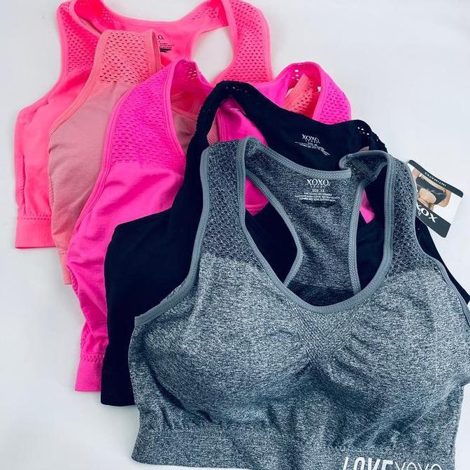 Bra Wanita Tanpa Kawat Full Cup Busa Tipis Model Sport Pakaian Dalam / Underwear XO067