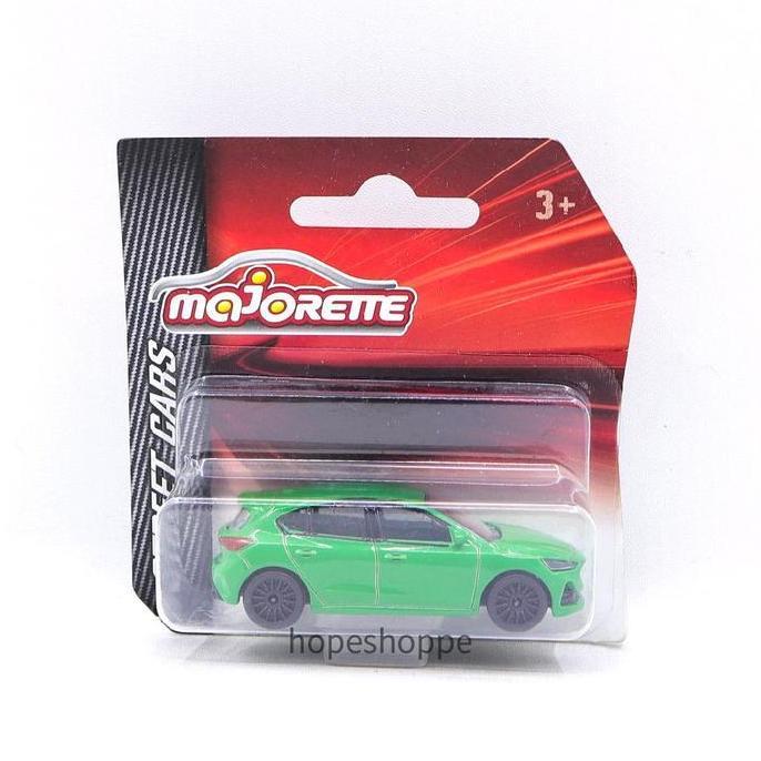 Majorette Street Cars Ford Focus ST Diecast Miniatur Mobil Mainan Anak