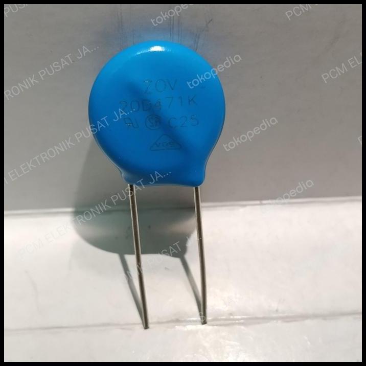 GRATIS ONGKIR 2646 MOV VARISTOR ANTI PETIR ZOV 20D471K 20D471 K 470V 