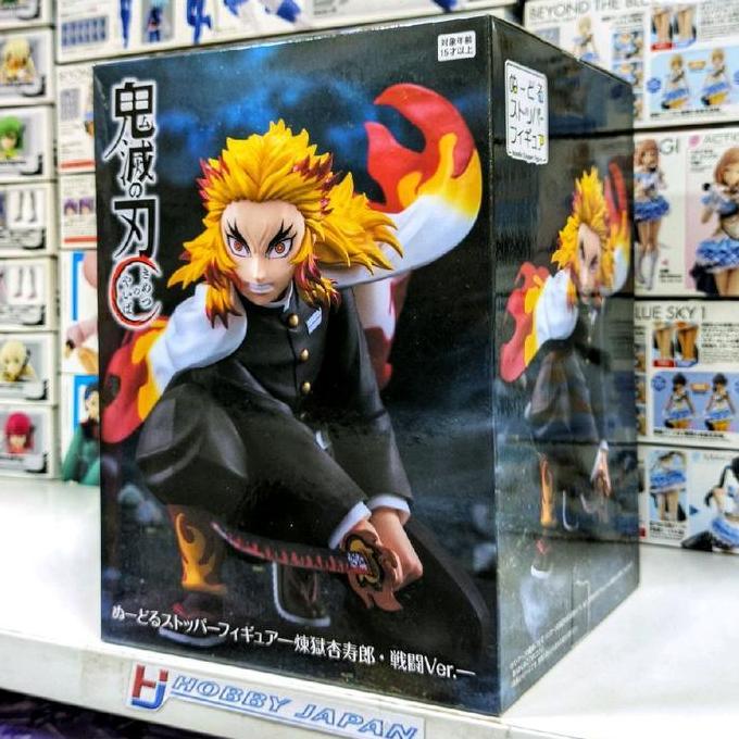 Noodle Stopper Figure Kimetsu No Yaiba - Rengoku Kyojuro ( Battle Ver )