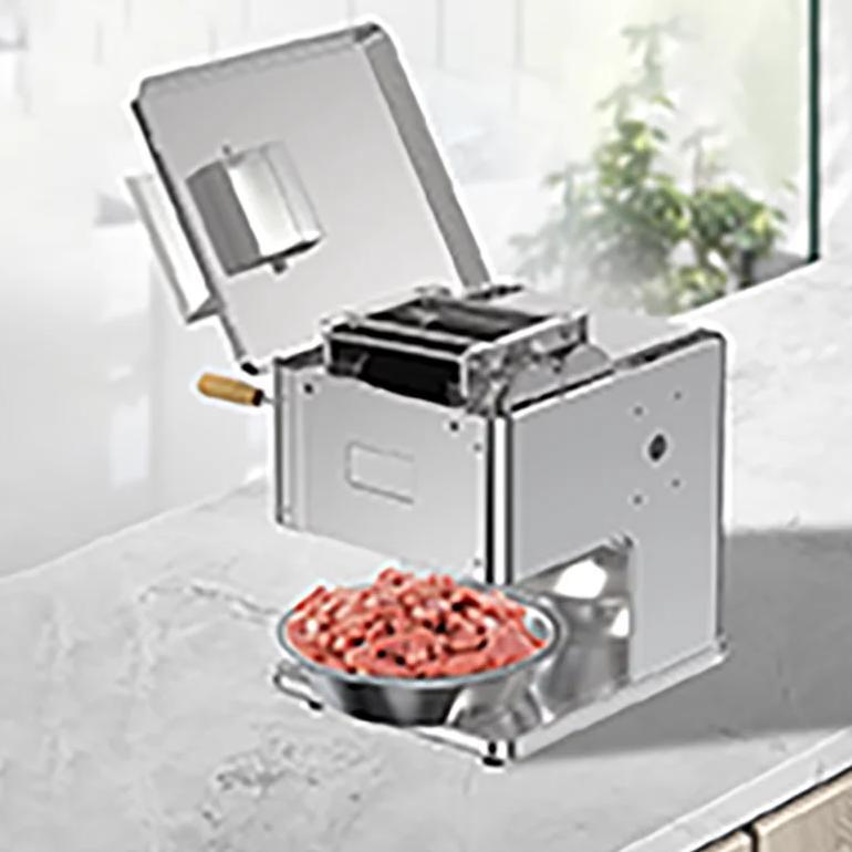 Multifunctional Electric Meat Slicer Automatic Slicer Stainless Shred Slicer Cutter Meat Vegetables 