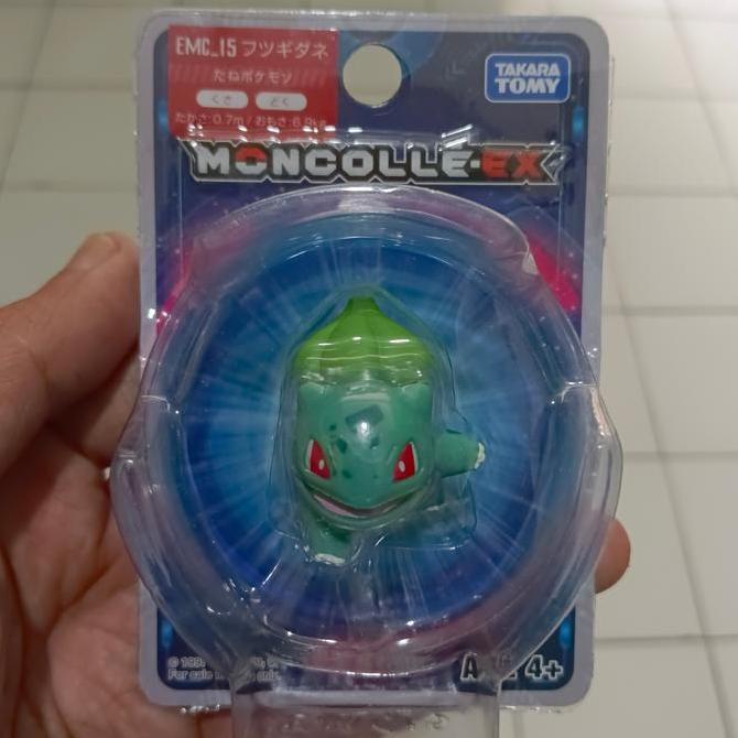 TAKARA TOMY POKEMON MOCOLLE-EX EMC 15 BULBASAUR ORIGINAL ACTION FIGURE