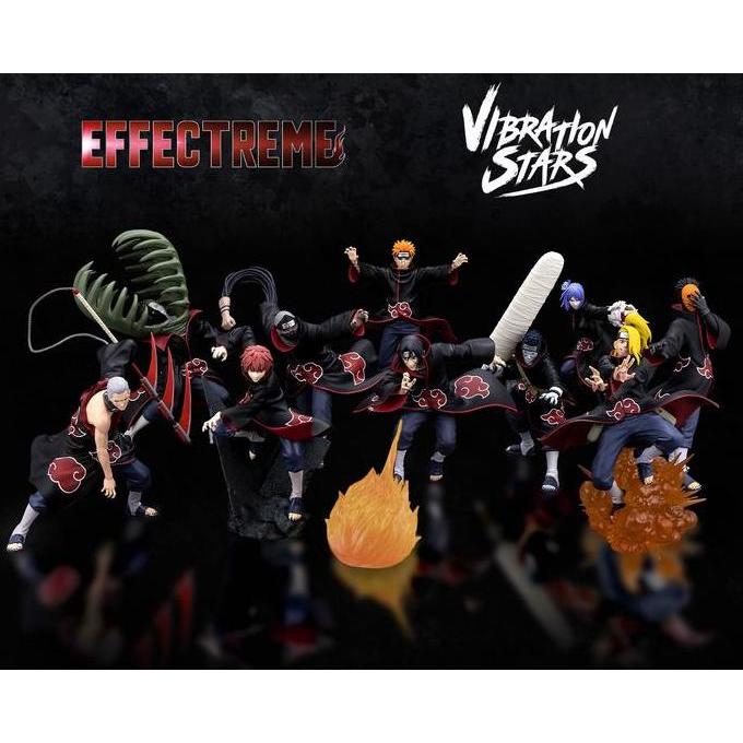 Bandai Naruto Shippuden Effectreme X Vibration Stars Akatsuki - Pain Konan Tobi Itachi Kisame Hidan 