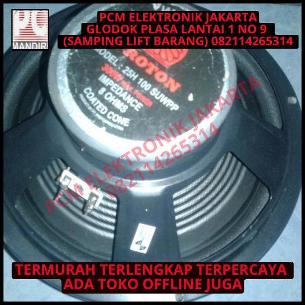 TERBARU SPEAKER CANNON CAN NON CANON PRO 10 INCH 10INCH FULLRANGE FULL RANGE 