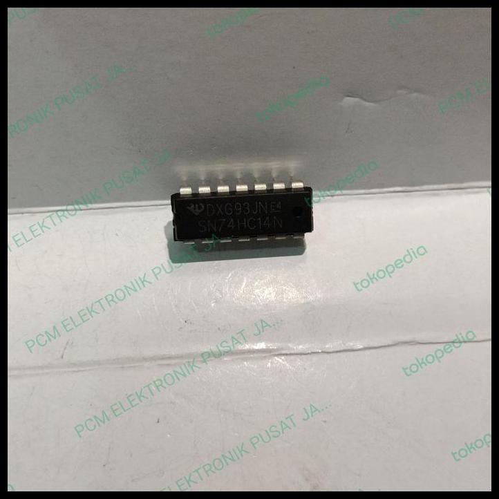 TERLARIS 2225 IC TTL SN74HC14N SN 74HC14N 74HC14 N SN74HC14 74HC 14 74 HC14 DIP 